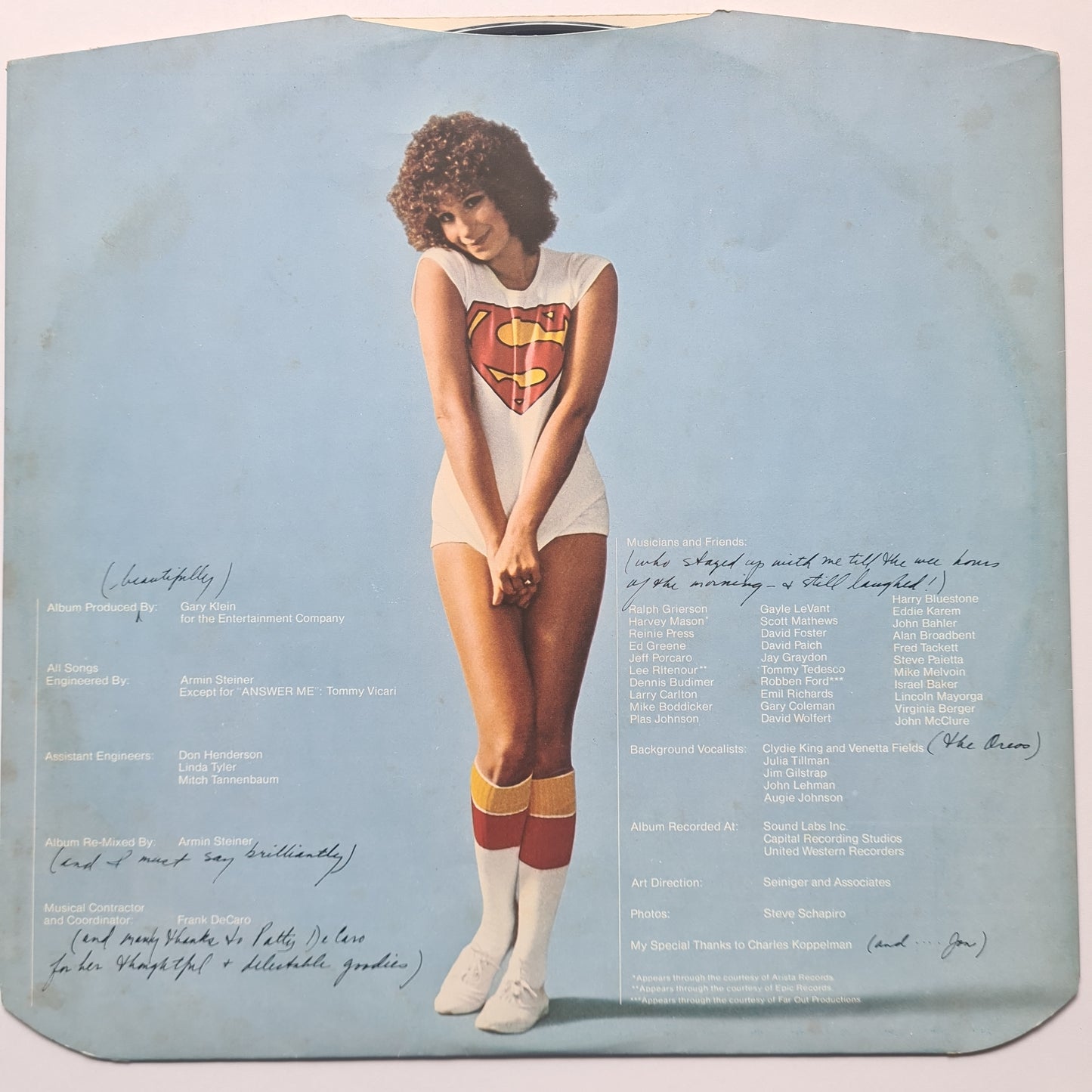 Barbara Streisand – Superman - 1977 - Vinyl Record