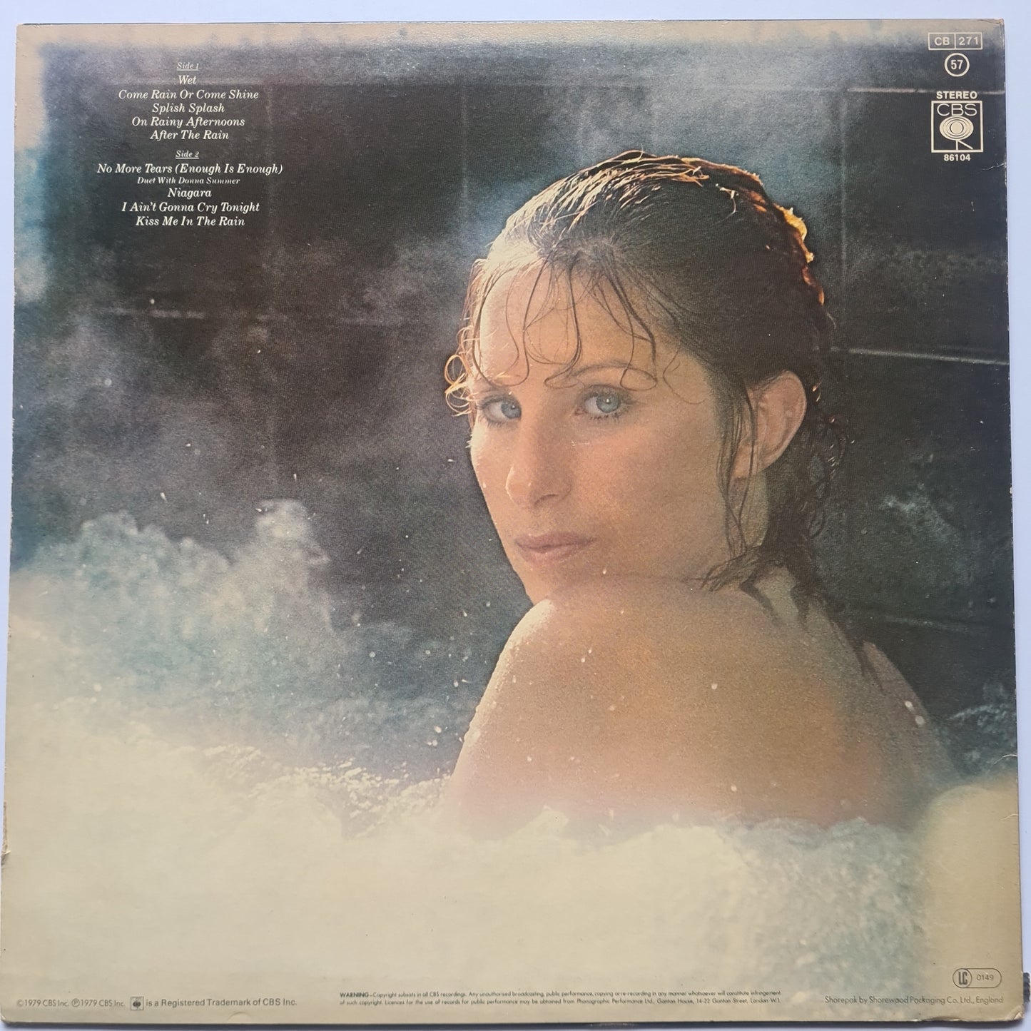 Barbara Streisand – Wet - 1979 - Vinyl Record