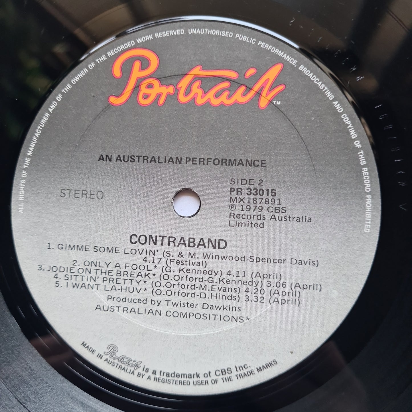 Contraband (AC/DC Related- Mark Evans) – Contraband - 1979 - Vinyl Record