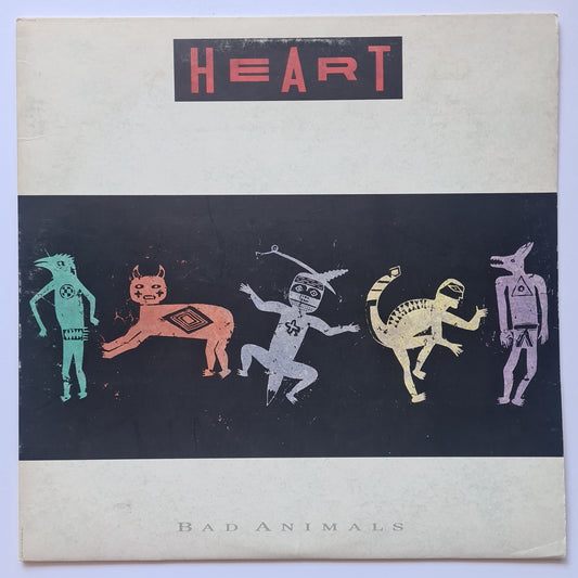 Heart – Bad Animals - 1987 - Vinyl Record