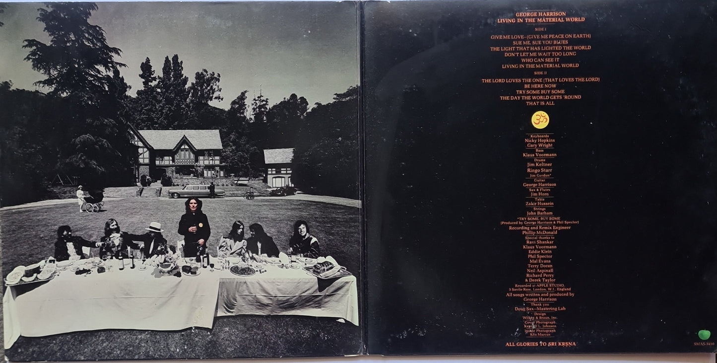 George Harrison – Living In The Material World - 1973 (Gatefold) - Vinyl Record