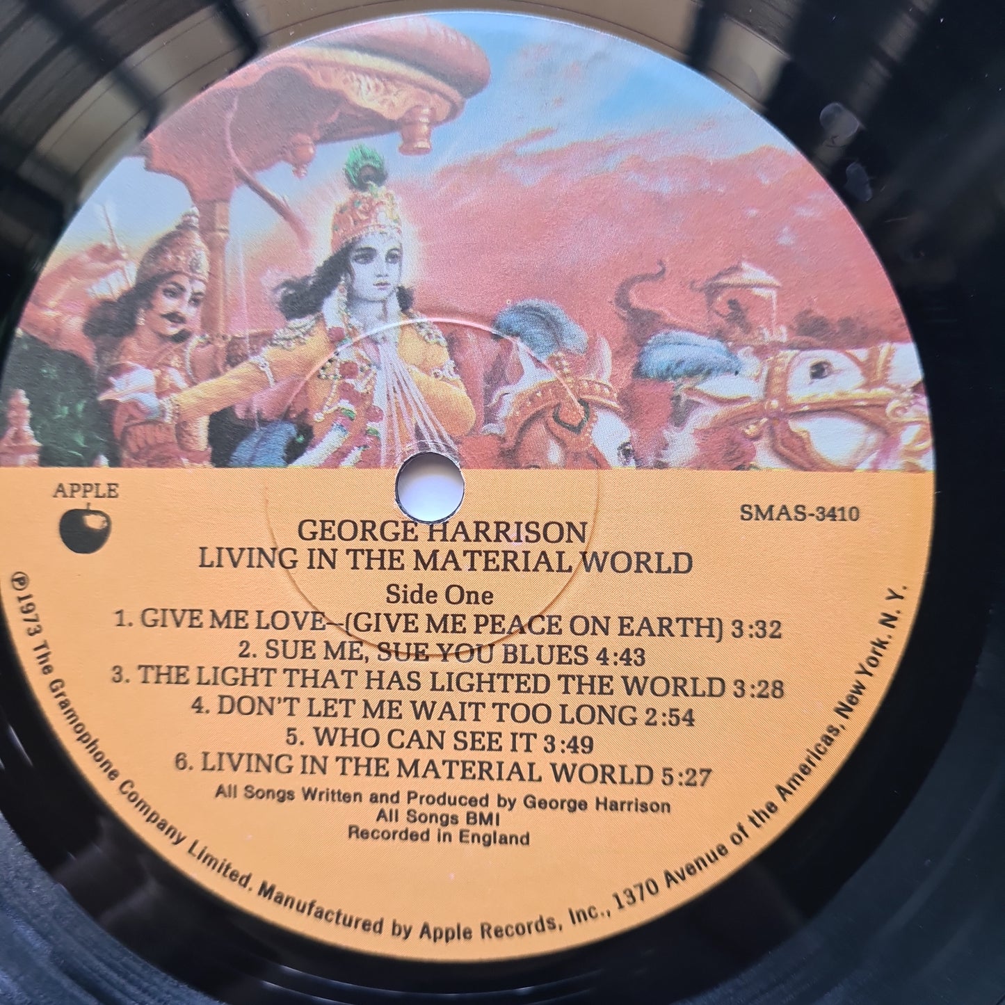 George Harrison – Living In The Material World - 1973 (Gatefold) - Vinyl Record