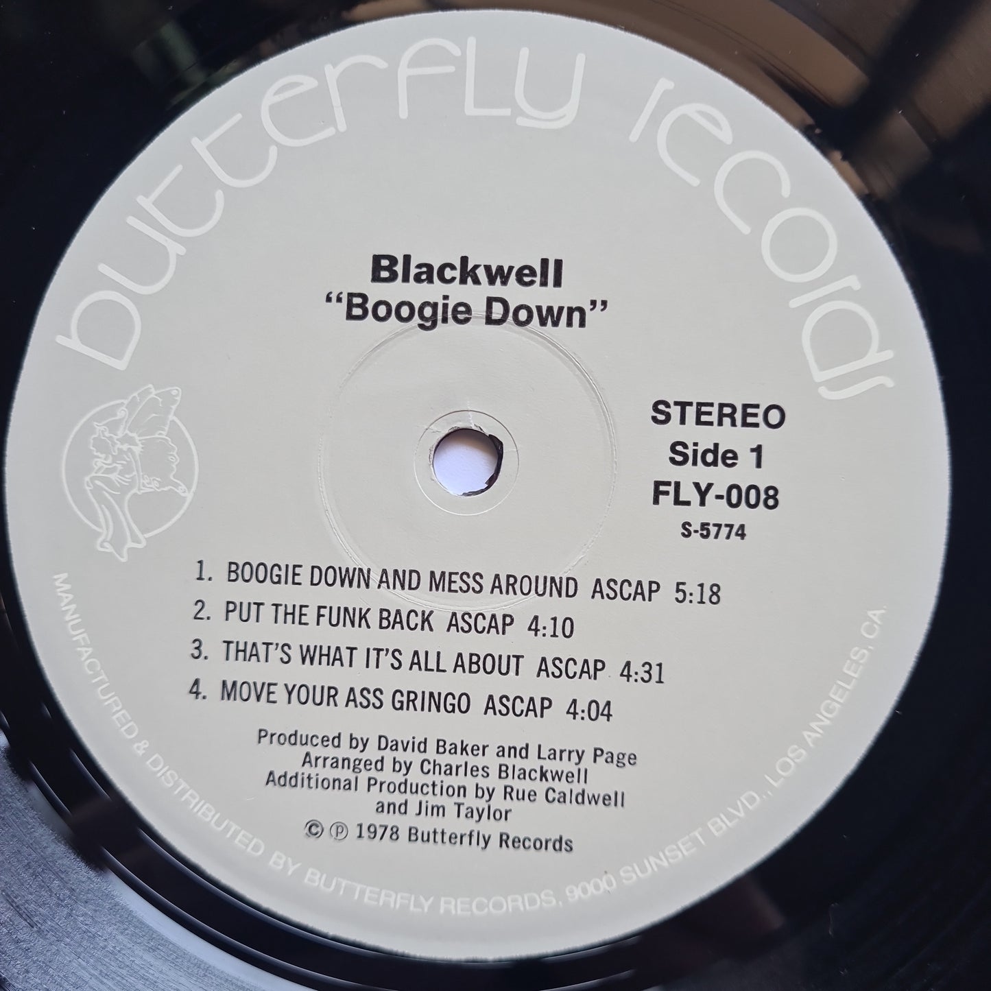 Blackwell – Boogie Down! - 1978 - Vinyl Record