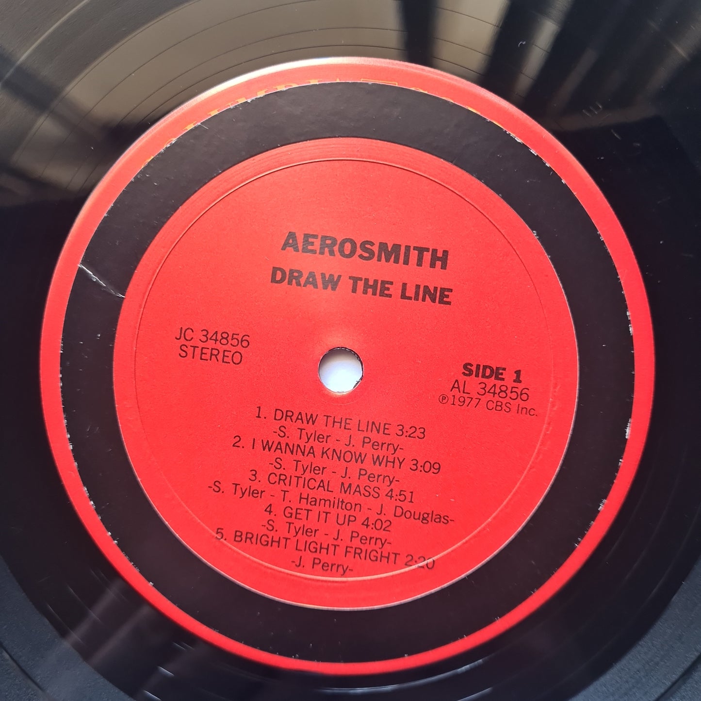 Aerosmith – Draw The Line - 1977 - Vinyl Record