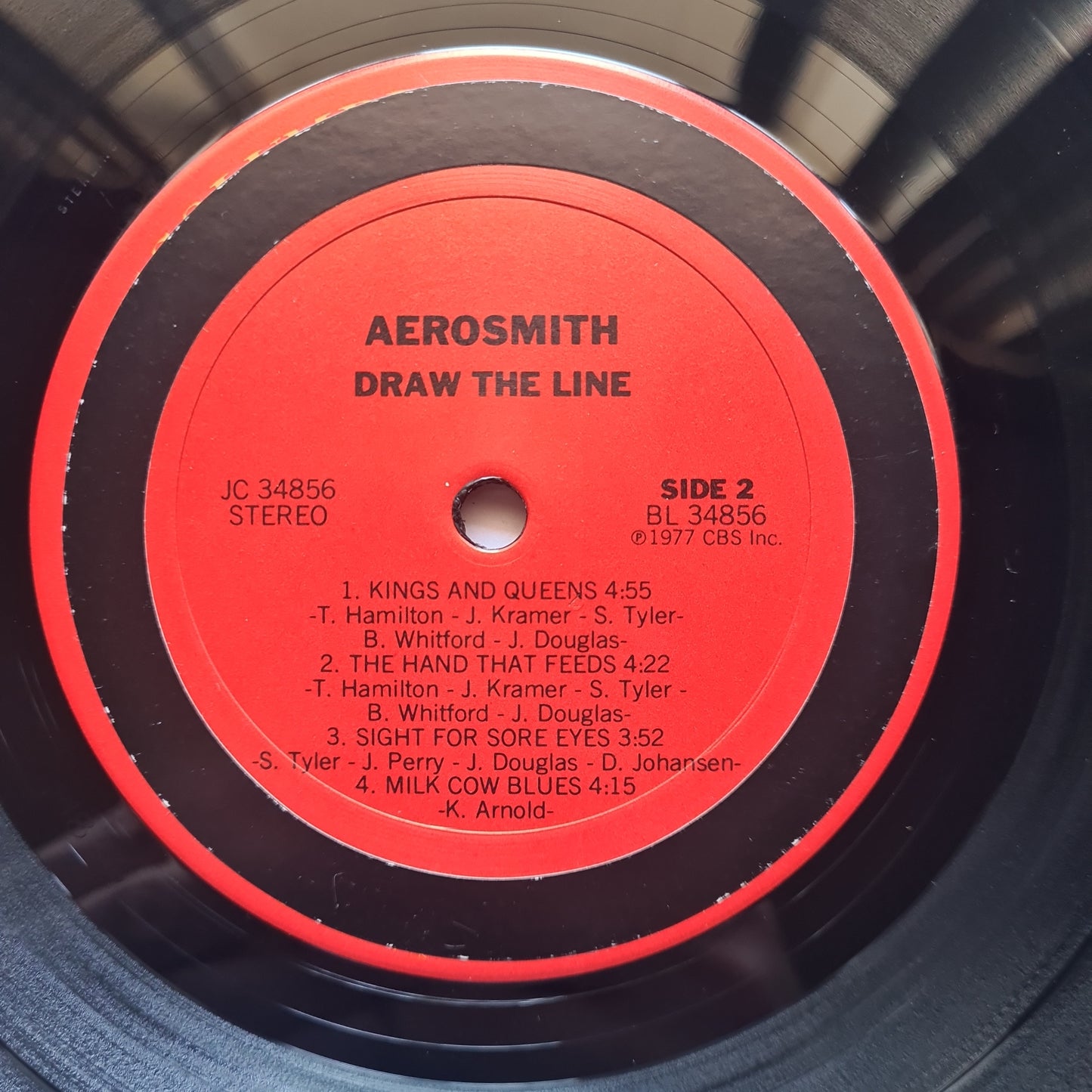 Aerosmith – Draw The Line - 1977 - Vinyl Record