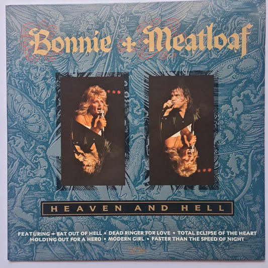 Bonnie Tyler & Meatloaf – Heaven & Hell - 1989 - Vinyl Record