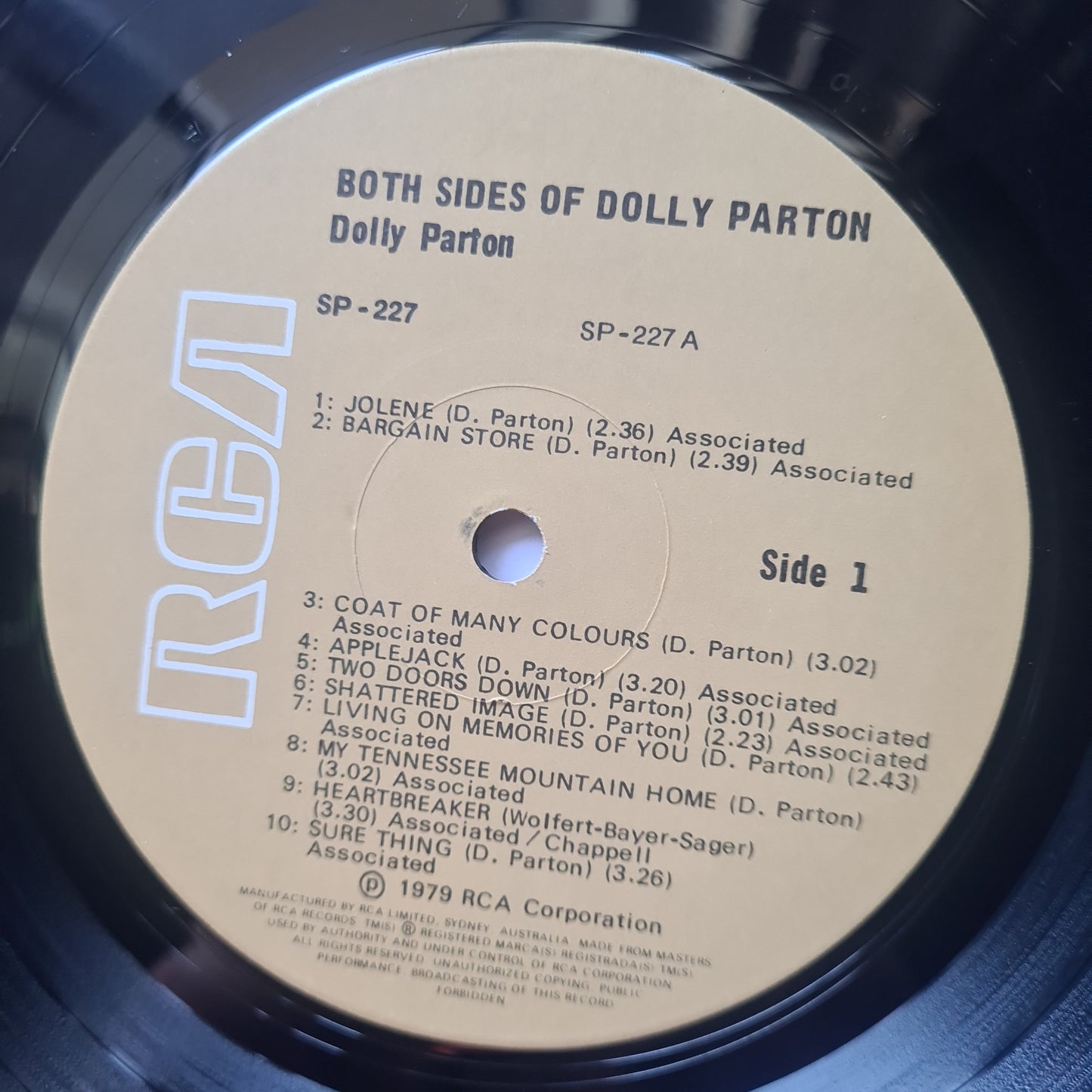 Dolly Parton – Both Sides Of Dolly Parton (Greatest Hits) - 1979 - Vinyl Record