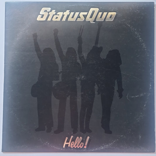 Status Quo – Hello! - 1973 (With Poster) - Vinyl Record
