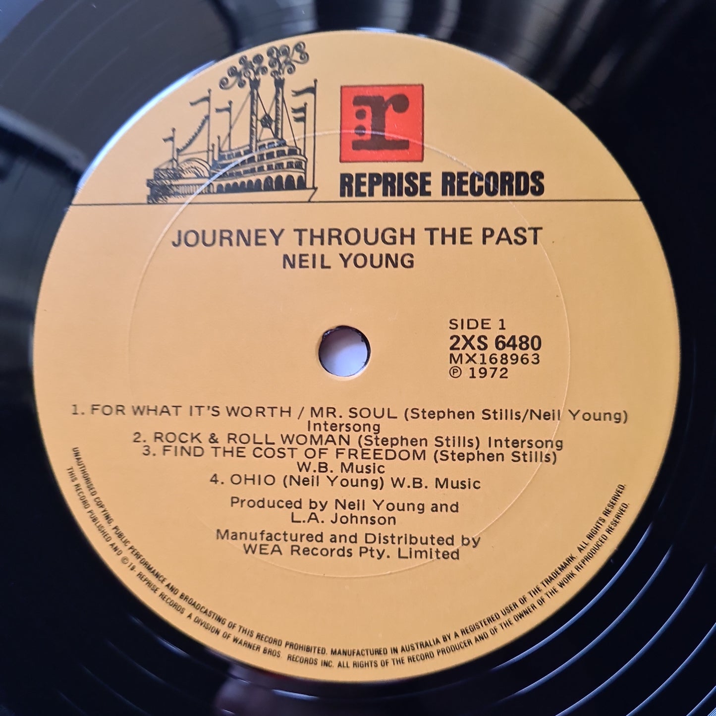 Neil Young – Journey Through The Past: A Film By Neil Young - 1972 (2LP Gatefold) - Vinyl Record