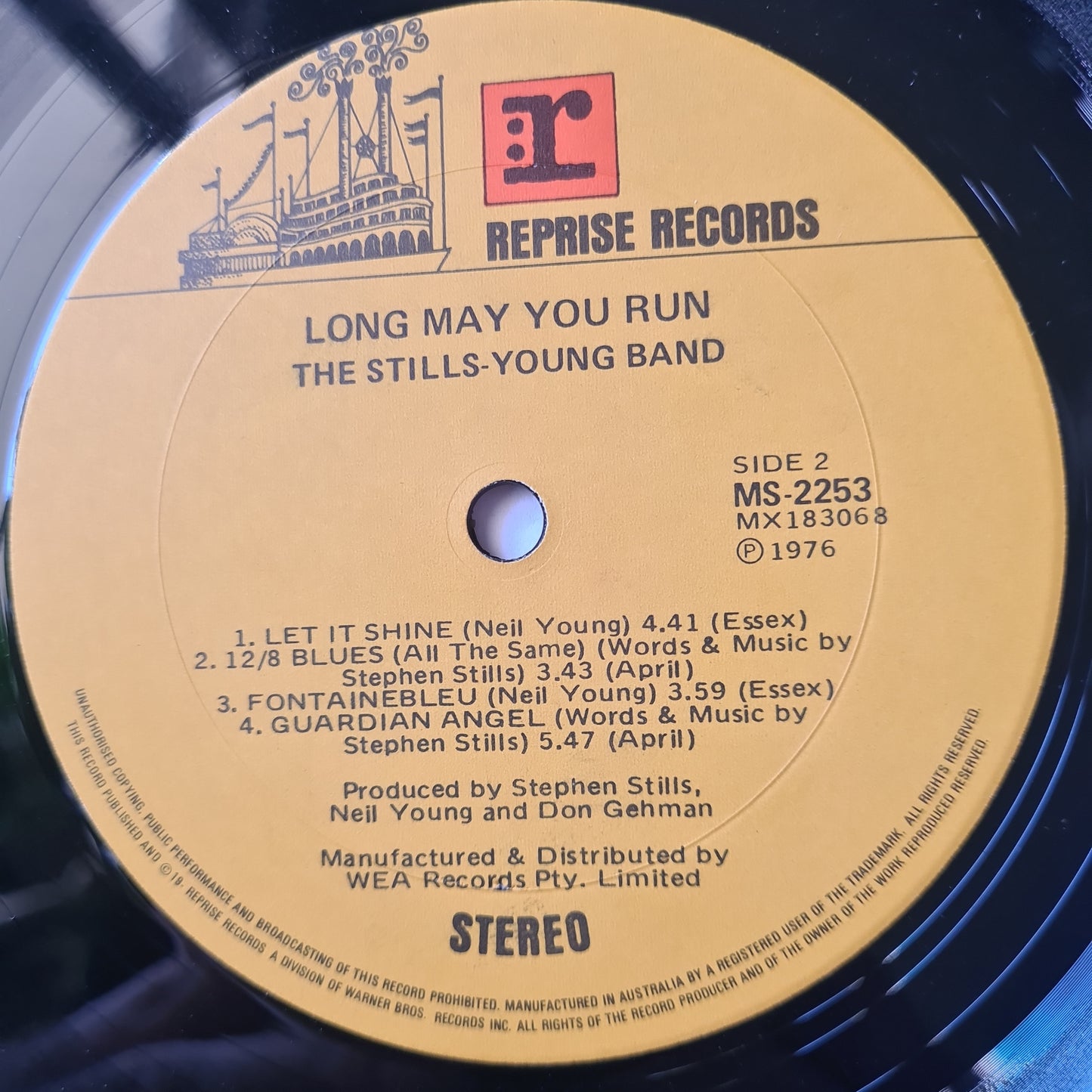 The Stills Young Band – Long May You Run - 1976 - Vinyl Record