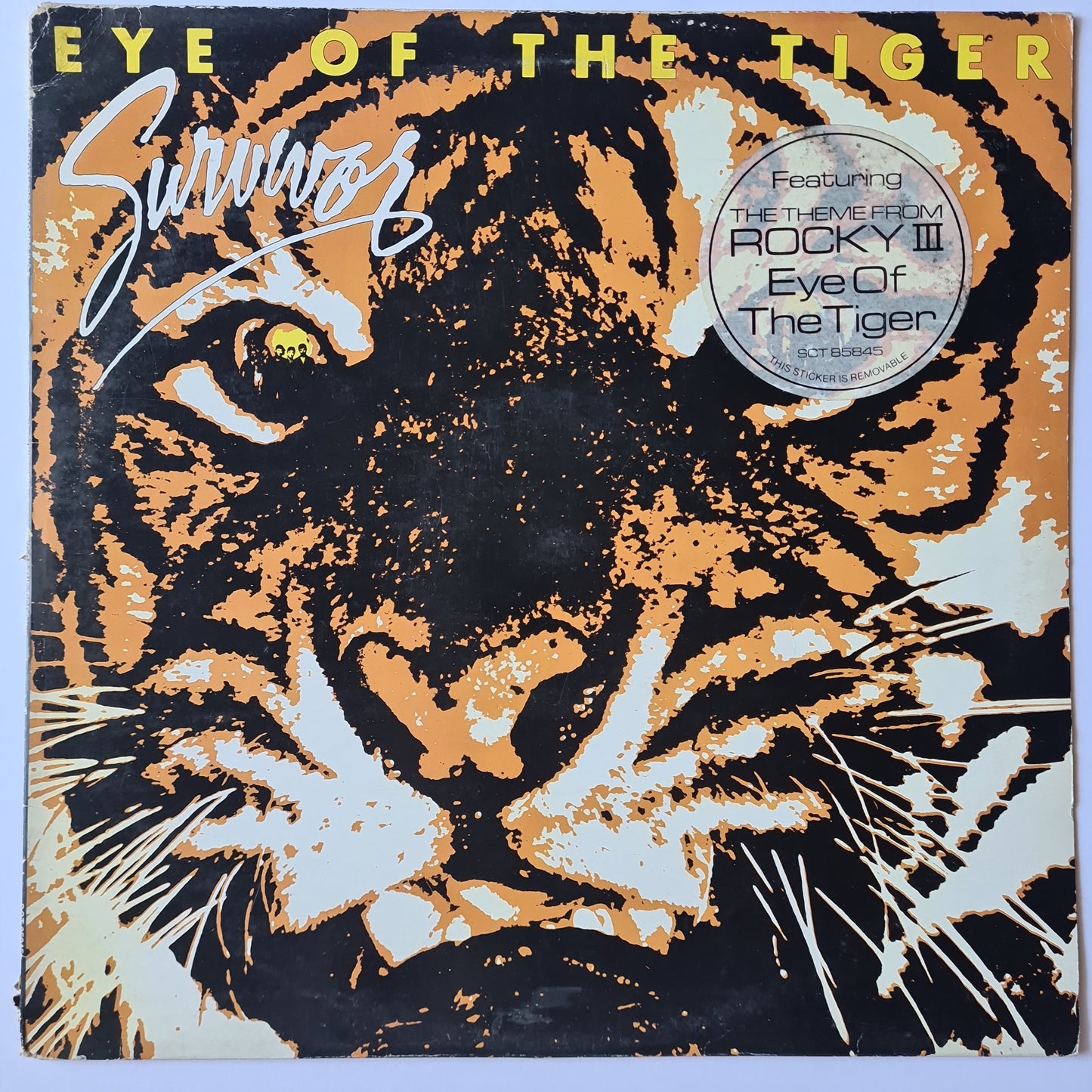 Survivor – Eye of The Tiger - 1982 - Vinyl Record