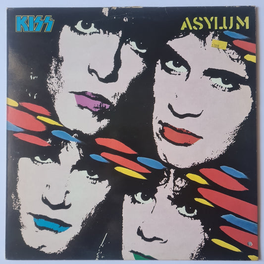 KISS – Asylum - 1985 (Greek Pressing) - Vinyl Record