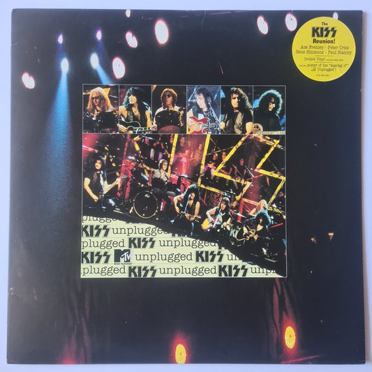 KISS – MTV Unplugged- 1996 (Original 2LP USA Pressing) - Vinyl Record