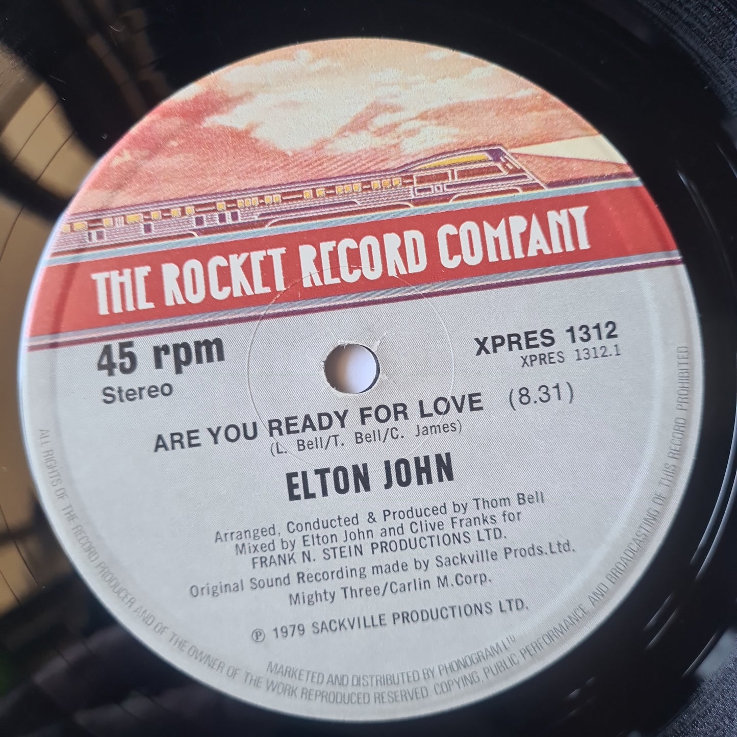 Elton John – The Thom Bell Sessions '77 - 1979 (12inch Single)  - Vinyl Record