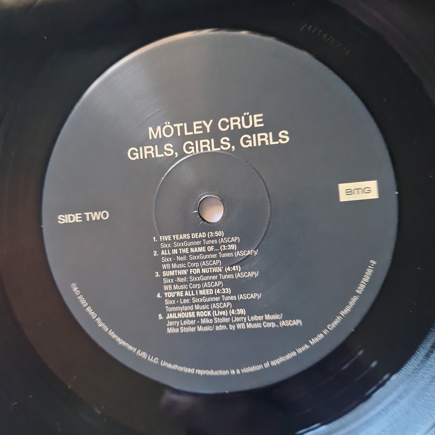 Mötley Crüe – Girls, Girls, Girls - 2022 (US Pressing) - Vinyl Record