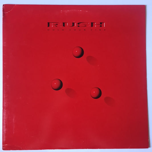 Rush – Hold Your Fire - 1987 - Vinyl Record