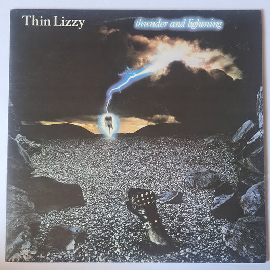 Thin Lizzy – Thunder & Lightning - 1983 - Vinyl Record