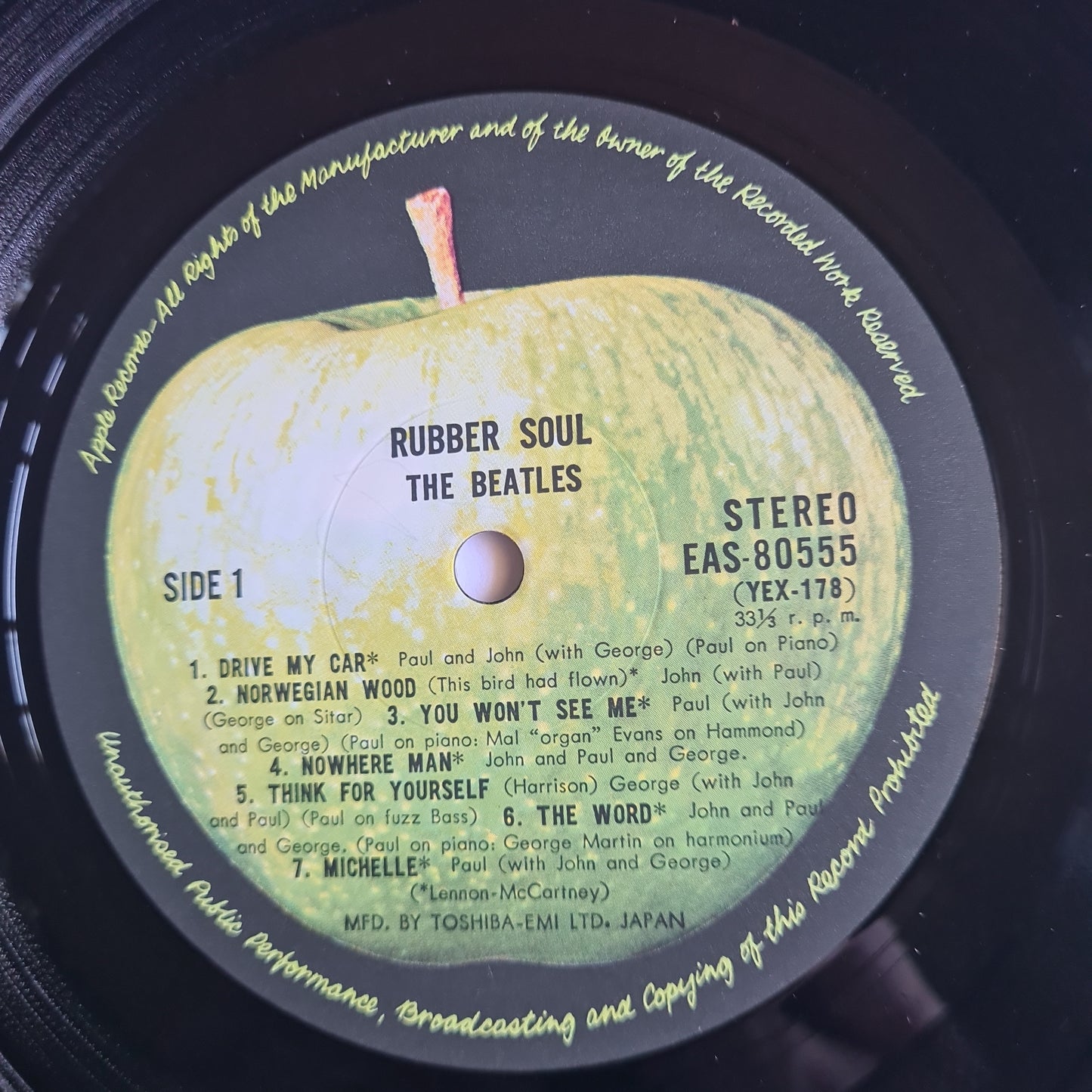 The Beatles – Rubber Soul- 1976 Japanese Pressing - Vinyl Record