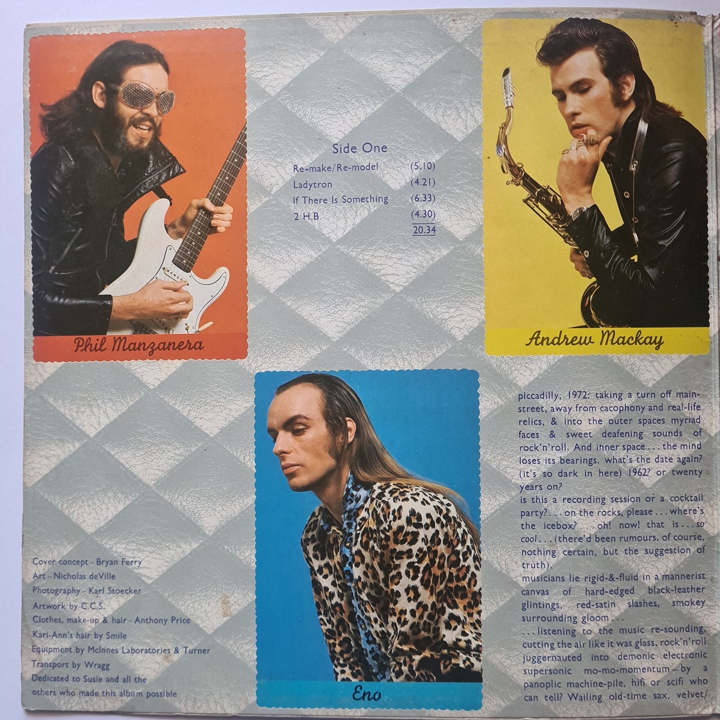 Roxy Music – Roxy Music - 1978 (Gatefold) - Vinyl Record