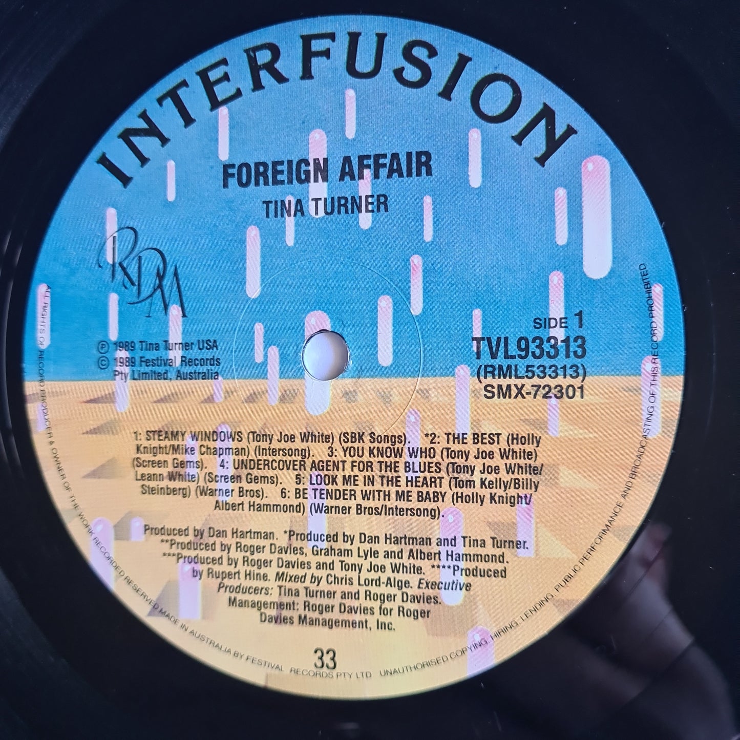 Tina Turner – Foreign Affair - 1989 (Gatefold) - Vinyl Record