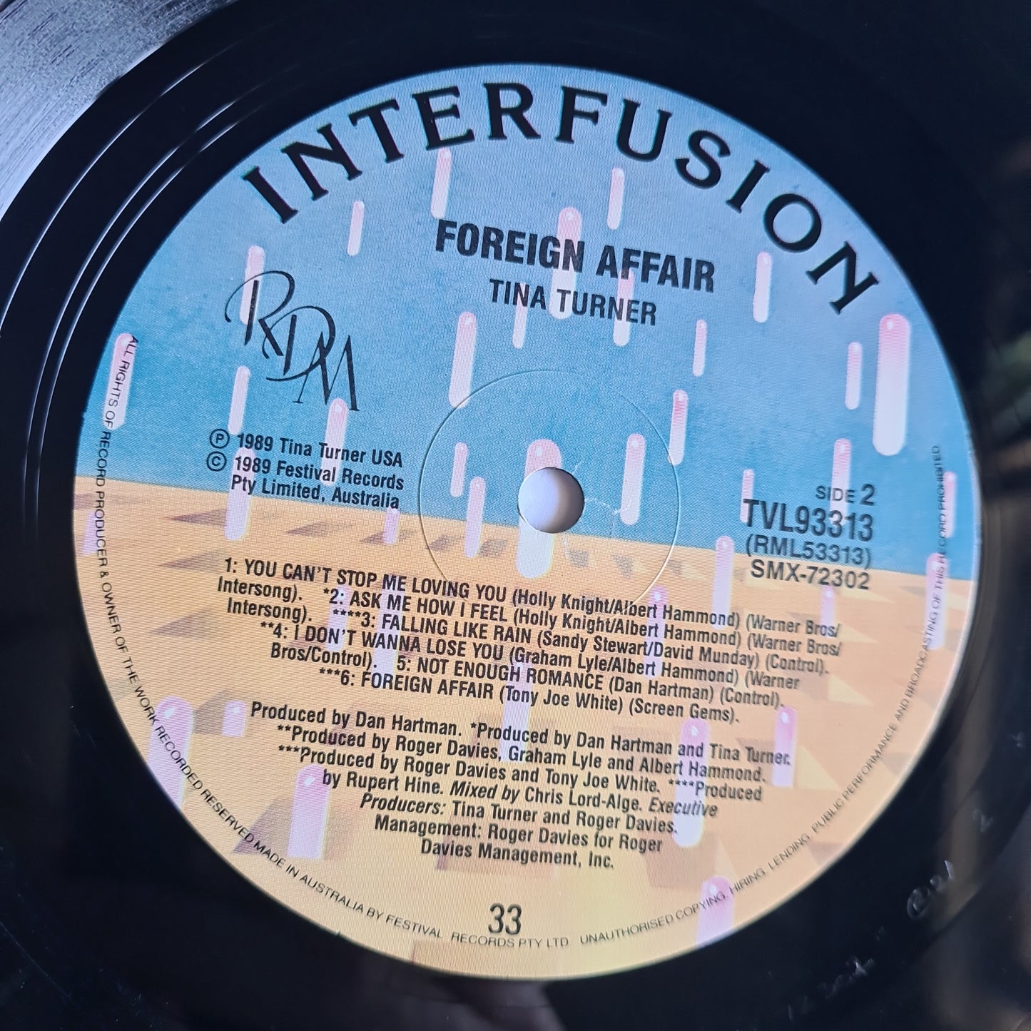 Tina Turner – Foreign Affair - 1989 (Gatefold) - Vinyl Record