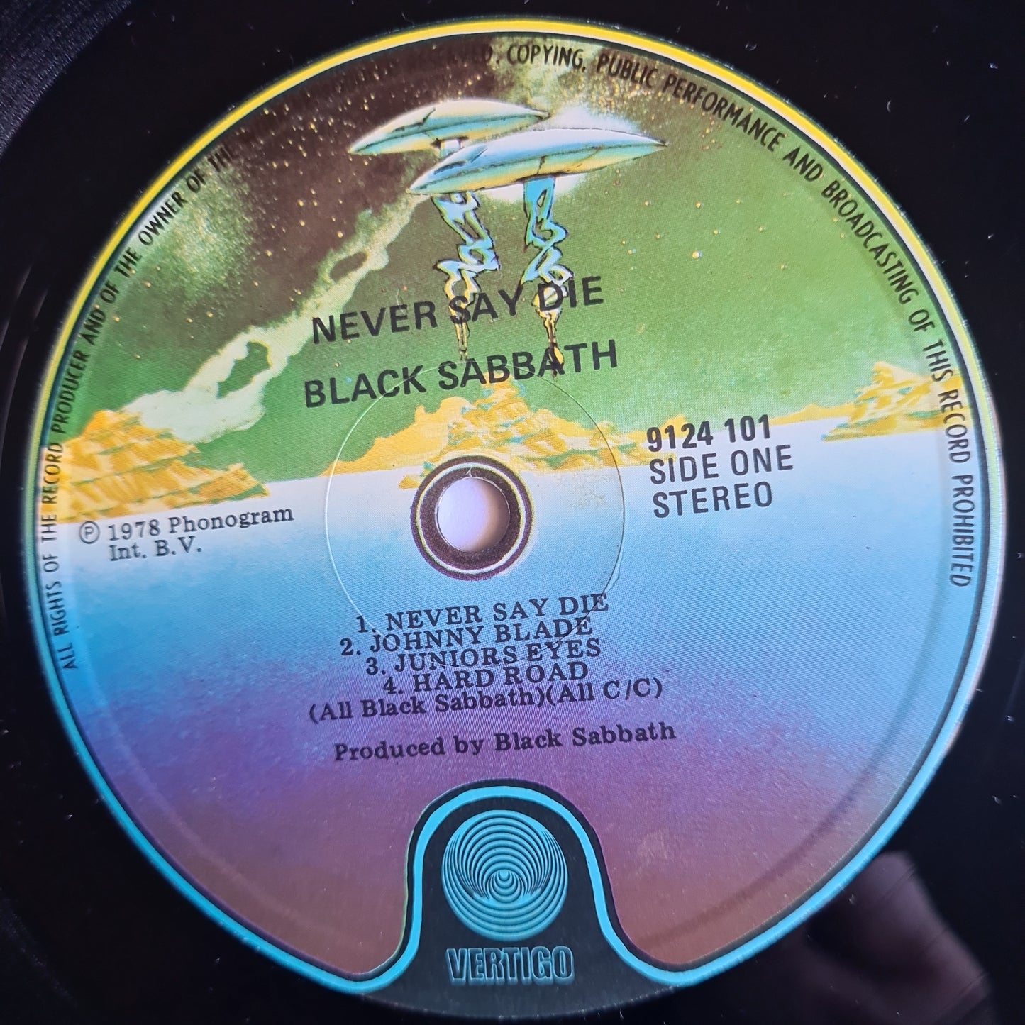 Black Sabbath – Never Say Die! - 1978 (New Zealand Pressing) - Vinyl Record