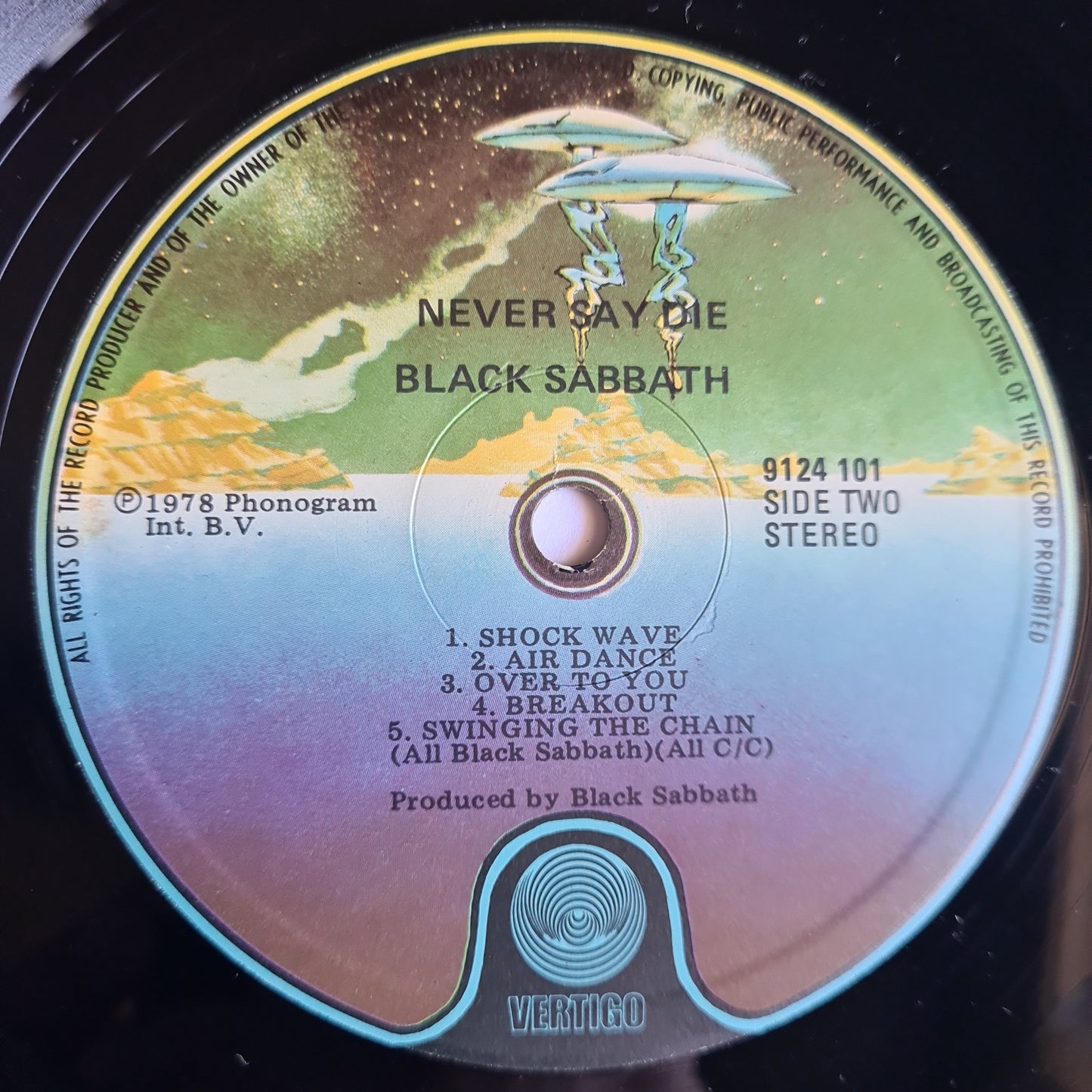 Black Sabbath – Never Say Die! - 1978 (New Zealand Pressing) - Vinyl Record