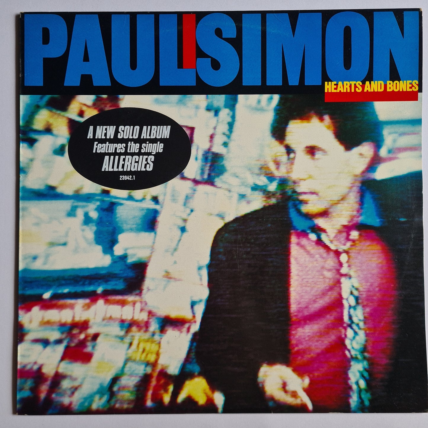 Paul Simon – Hearts & Bones - 1983 - Vinyl Record