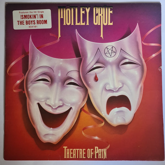 Motley Crue – Theatre Of Pain - 1985 (Australian Pressing) - Vinyl Record