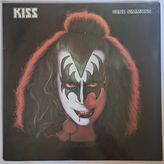 KISS – Gene SImmons - 1978 (1987 Netherlands Pressing) - Vinyl Record