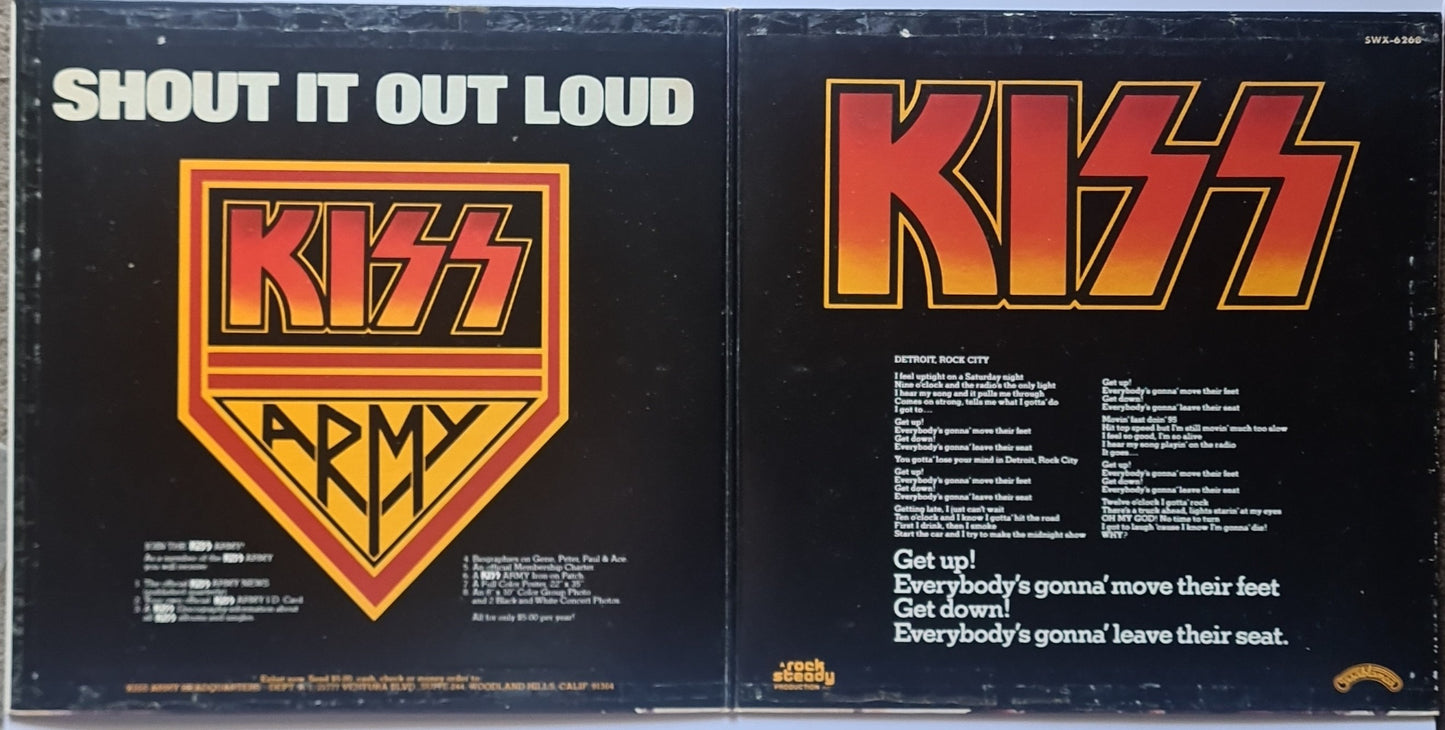 KISS – Destroyer - 1976 (Japanese Gatefold Pressing) - Vinyl Record
