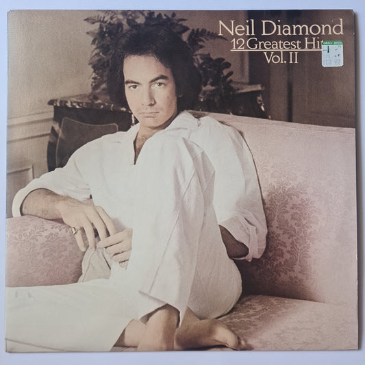 Neil Diamond – 12 Greatest Hits, Volume 2 - 1982 - Vinyl Record