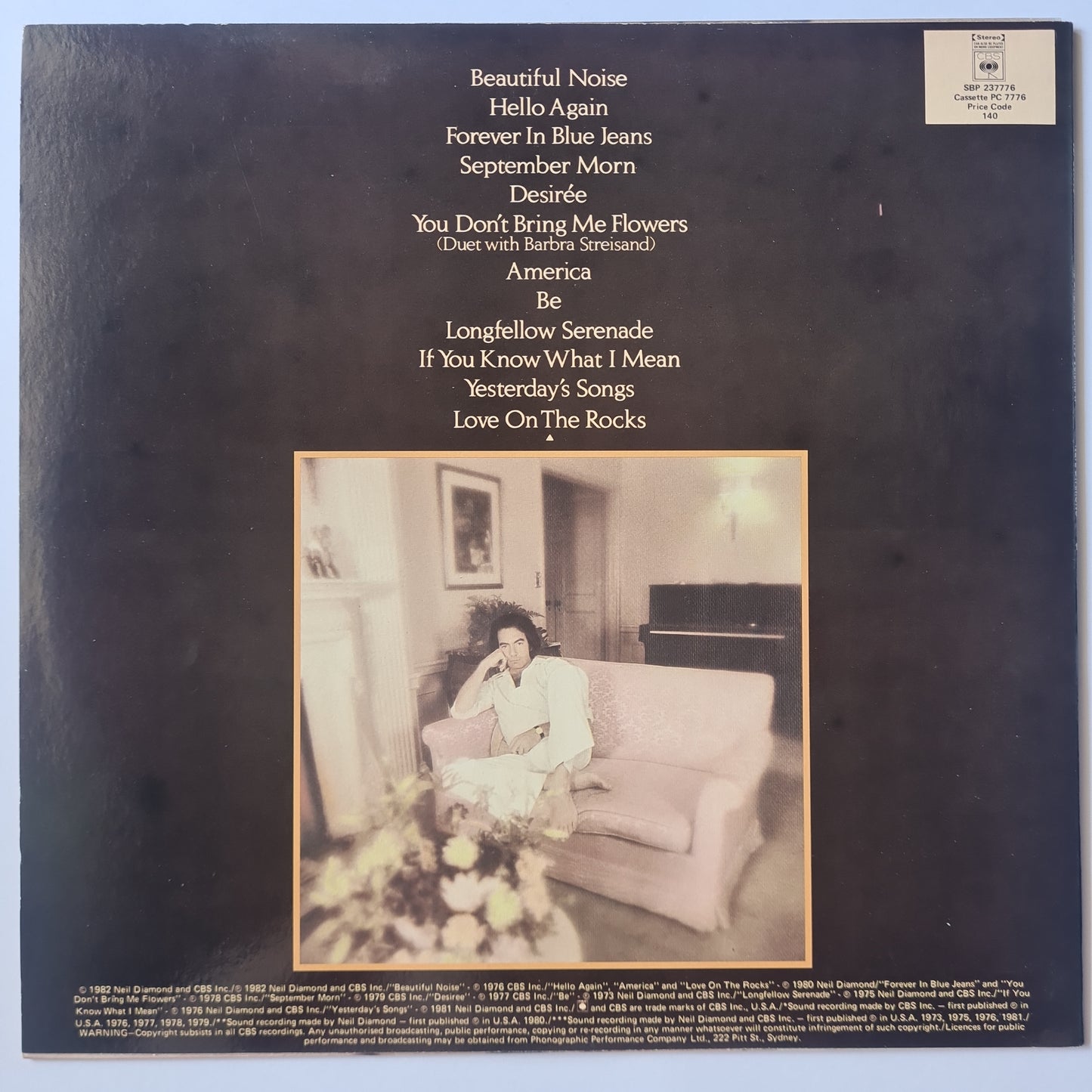 Neil Diamond – 12 Greatest Hits, Volume 2 - 1982 - Vinyl Record