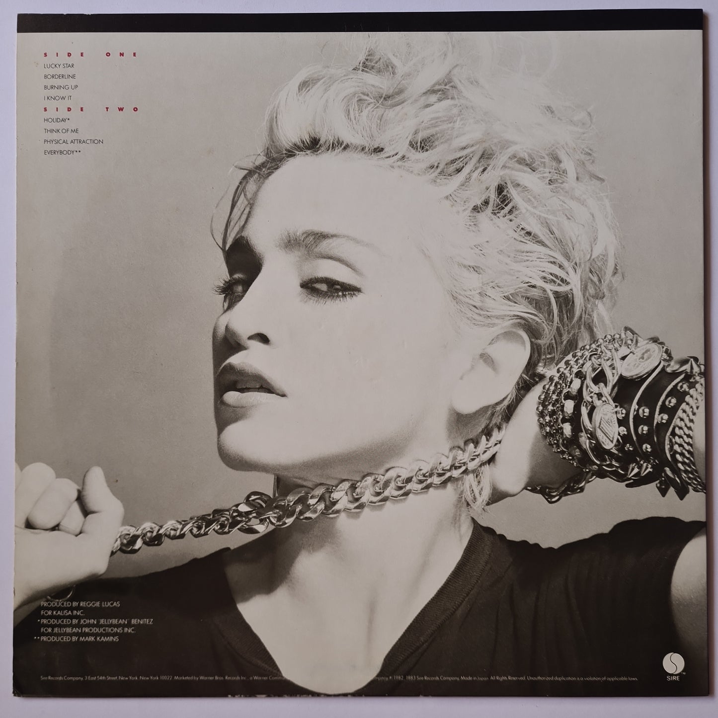 Madonna – Madonna- 1983 - Vinyl Record