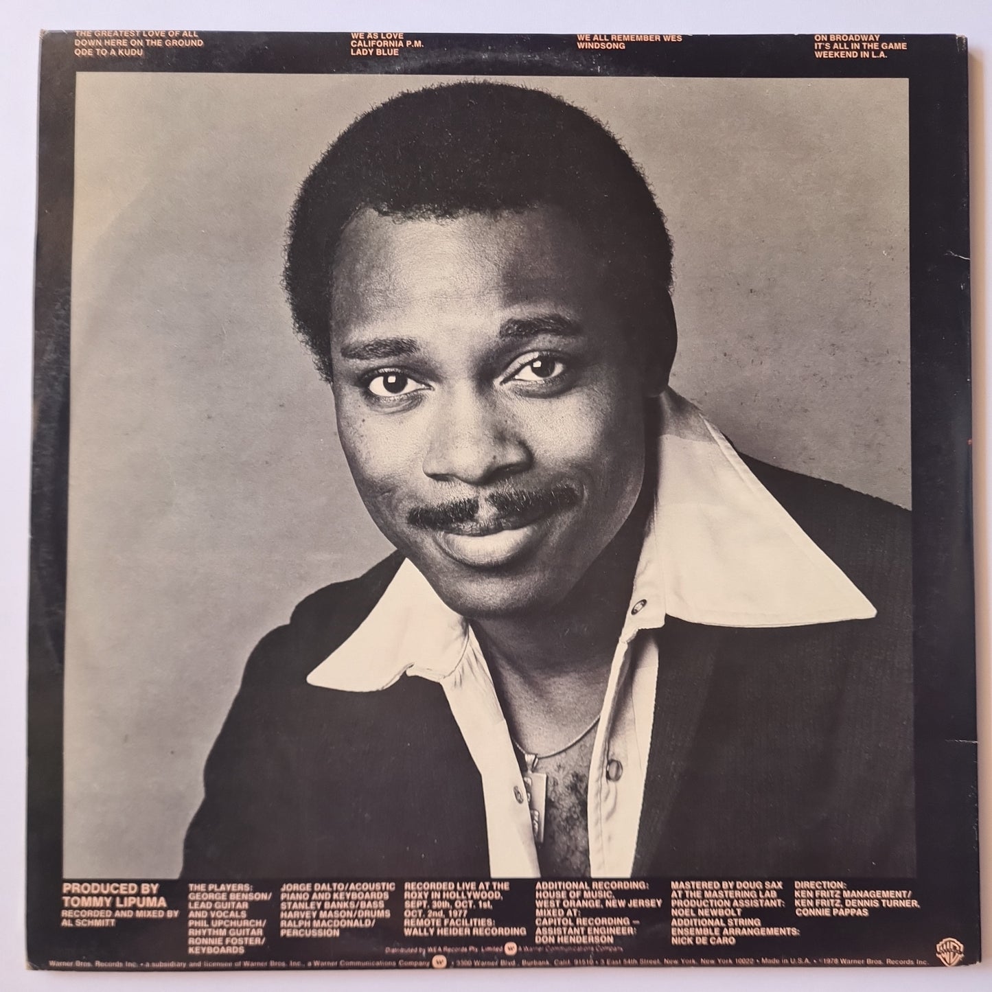 George Benson – Weekend In L.A - 1978 (2LP Gatefold) - Vinyl Record