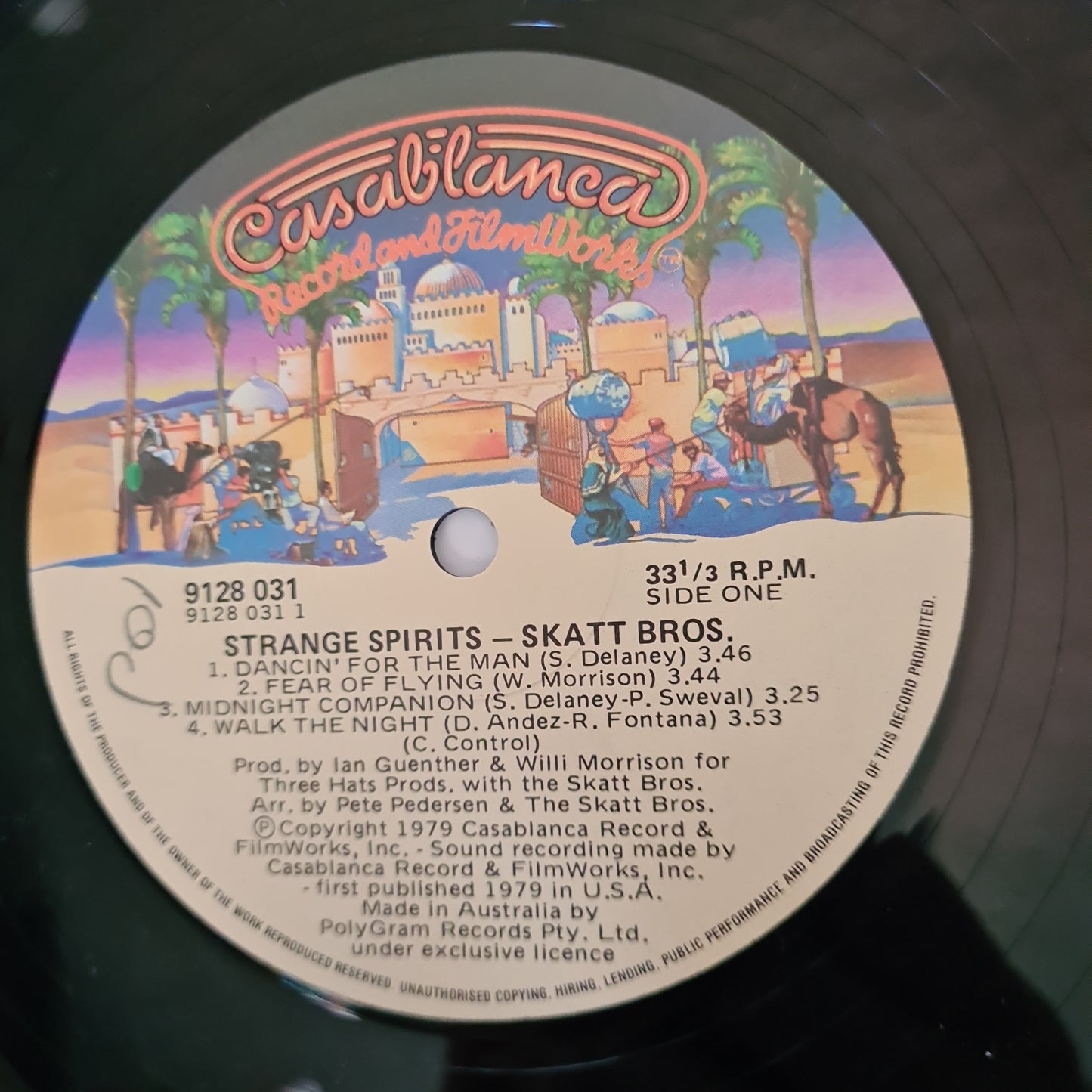 Skatt Bros (KISS related) – Strange Spirits - 1979 - Vinyl Record