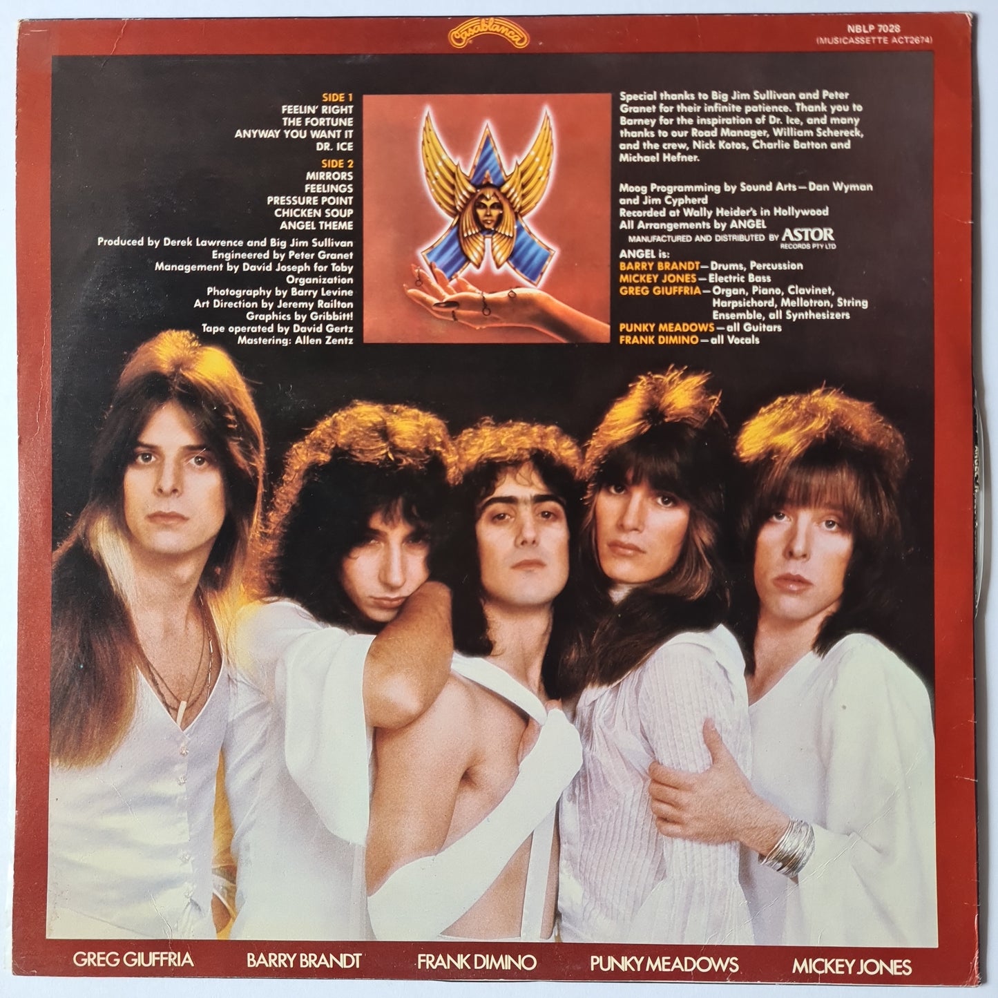 Angel – Helluva Band - 1976 - Vinyl Record