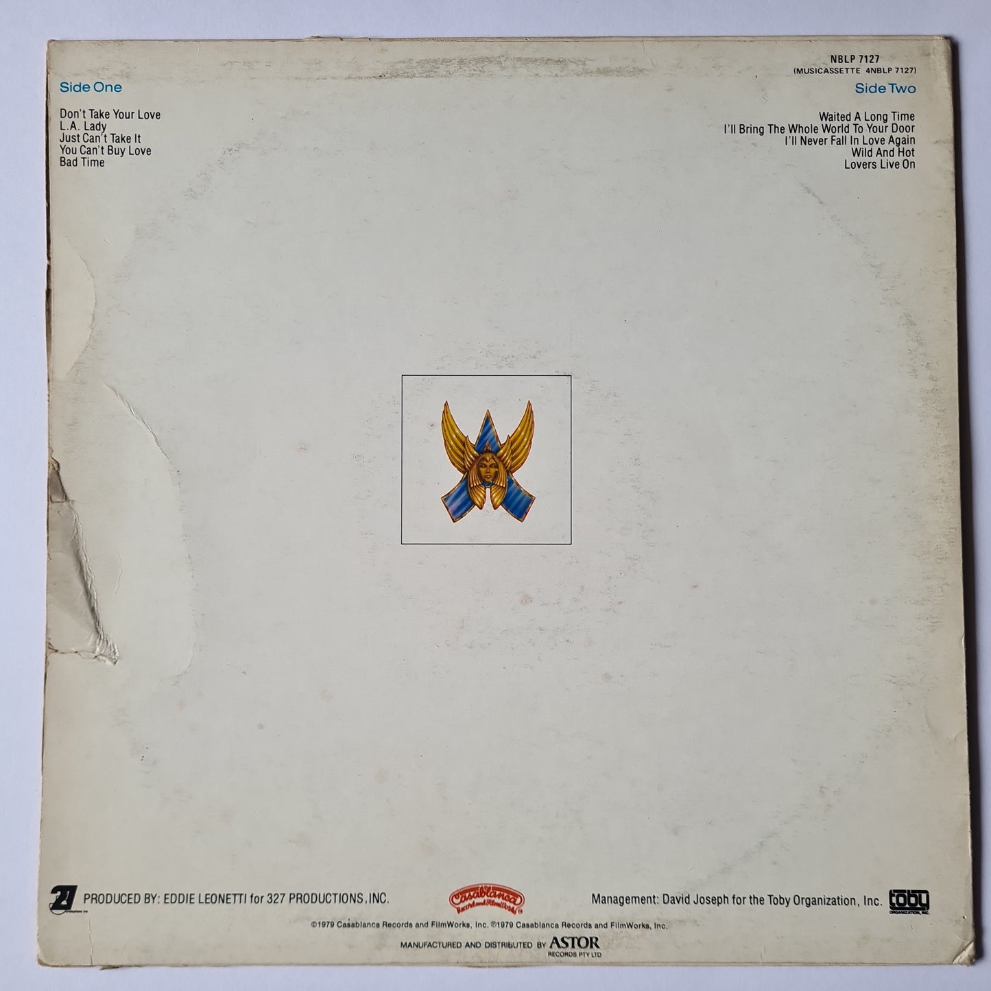 Angel – Sinfull - 1979 - Vinyl Record