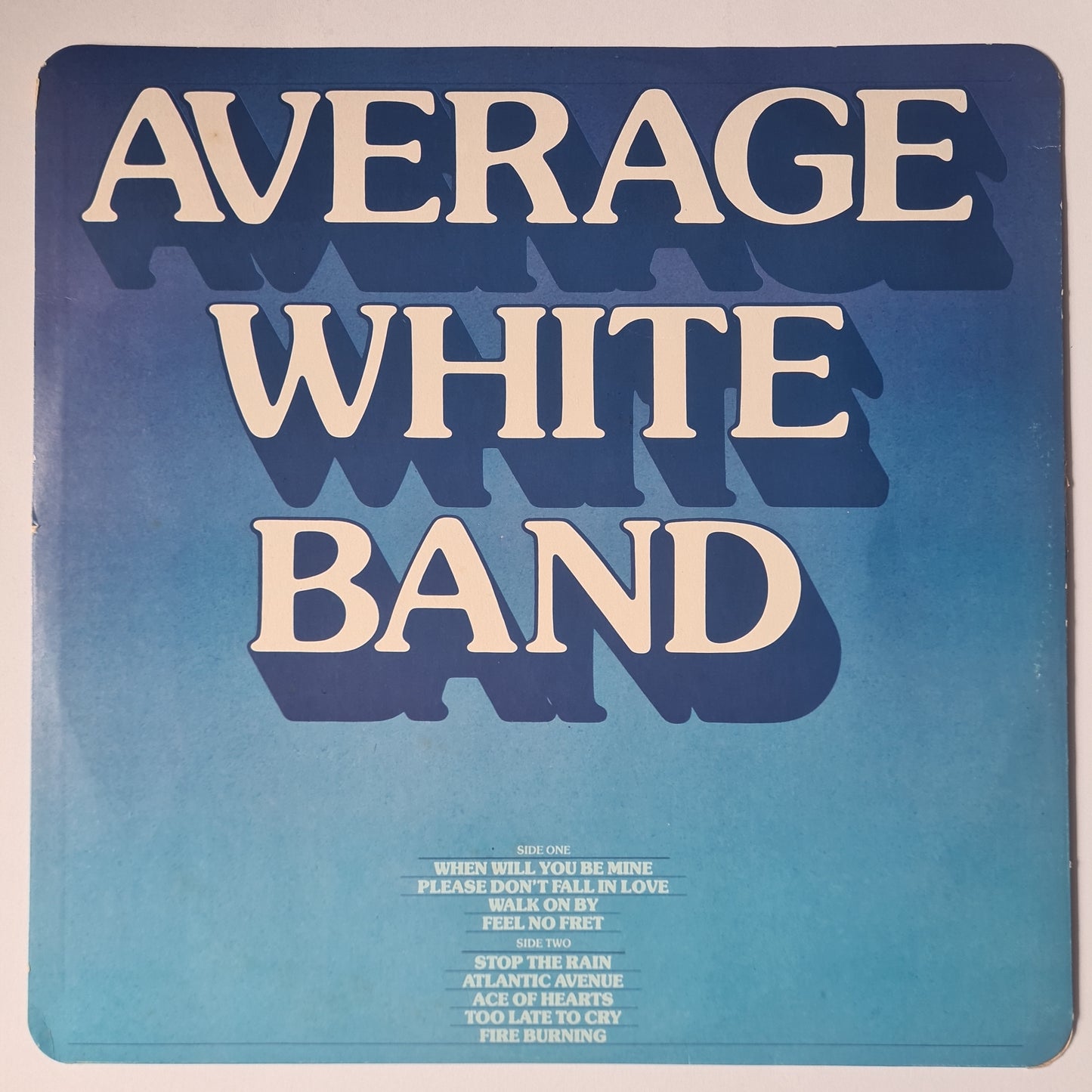 Average White Band – Feel No Fret - 1979 - Vinyl Record