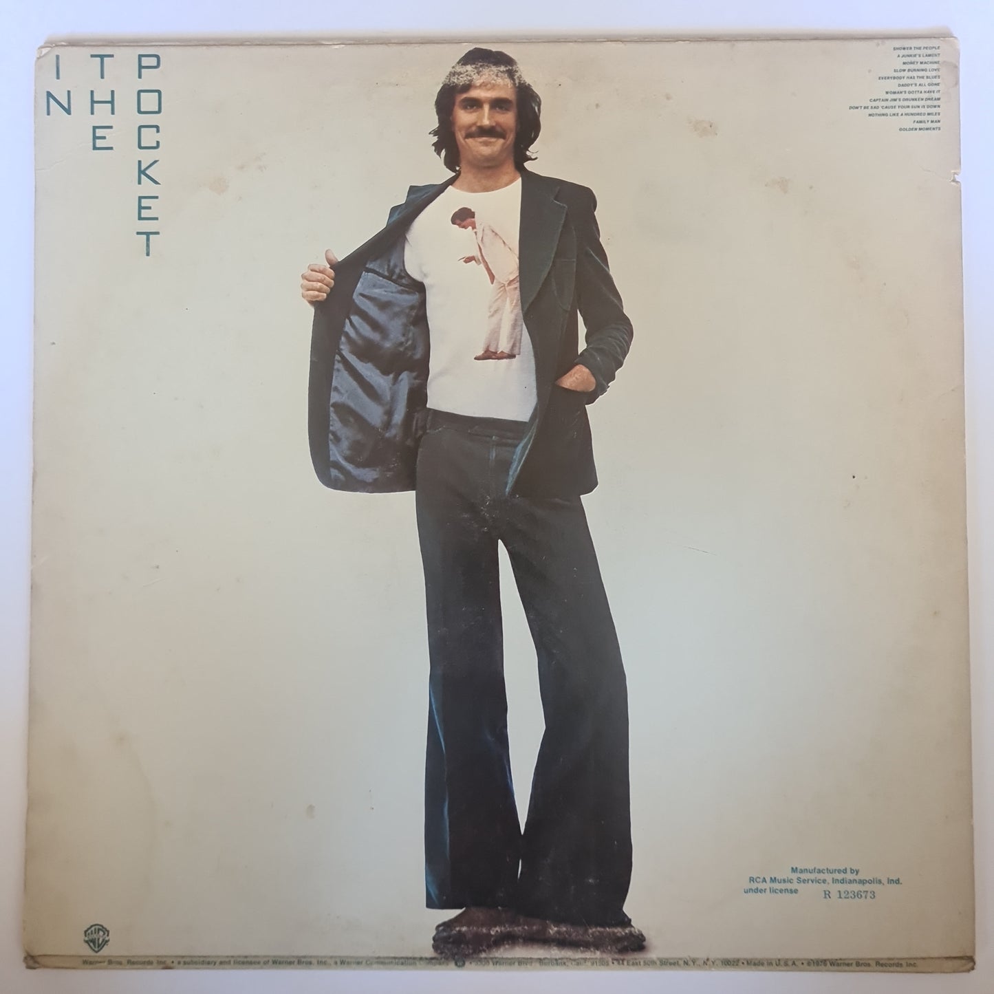 James Taylor – In The Pocket - 1976 - Vinyl Record