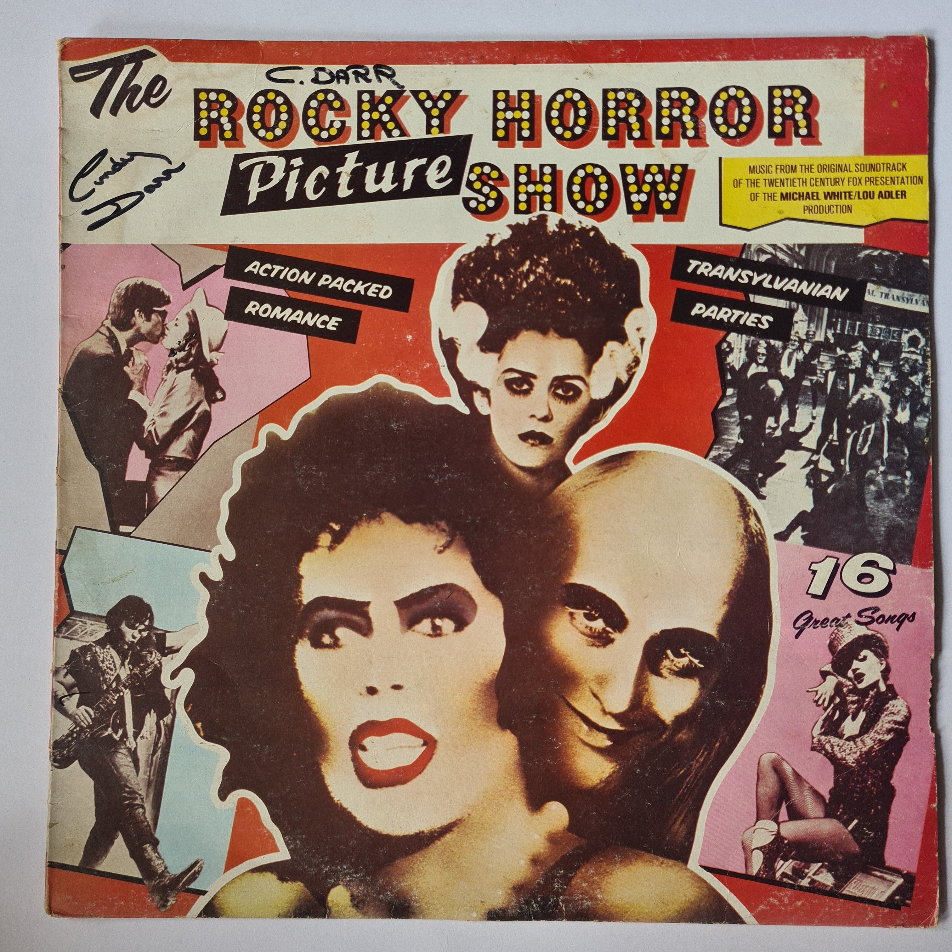 The Rocky Horror Picture Show Meatloaf, Tim Curry, Susan Sarandon, e
