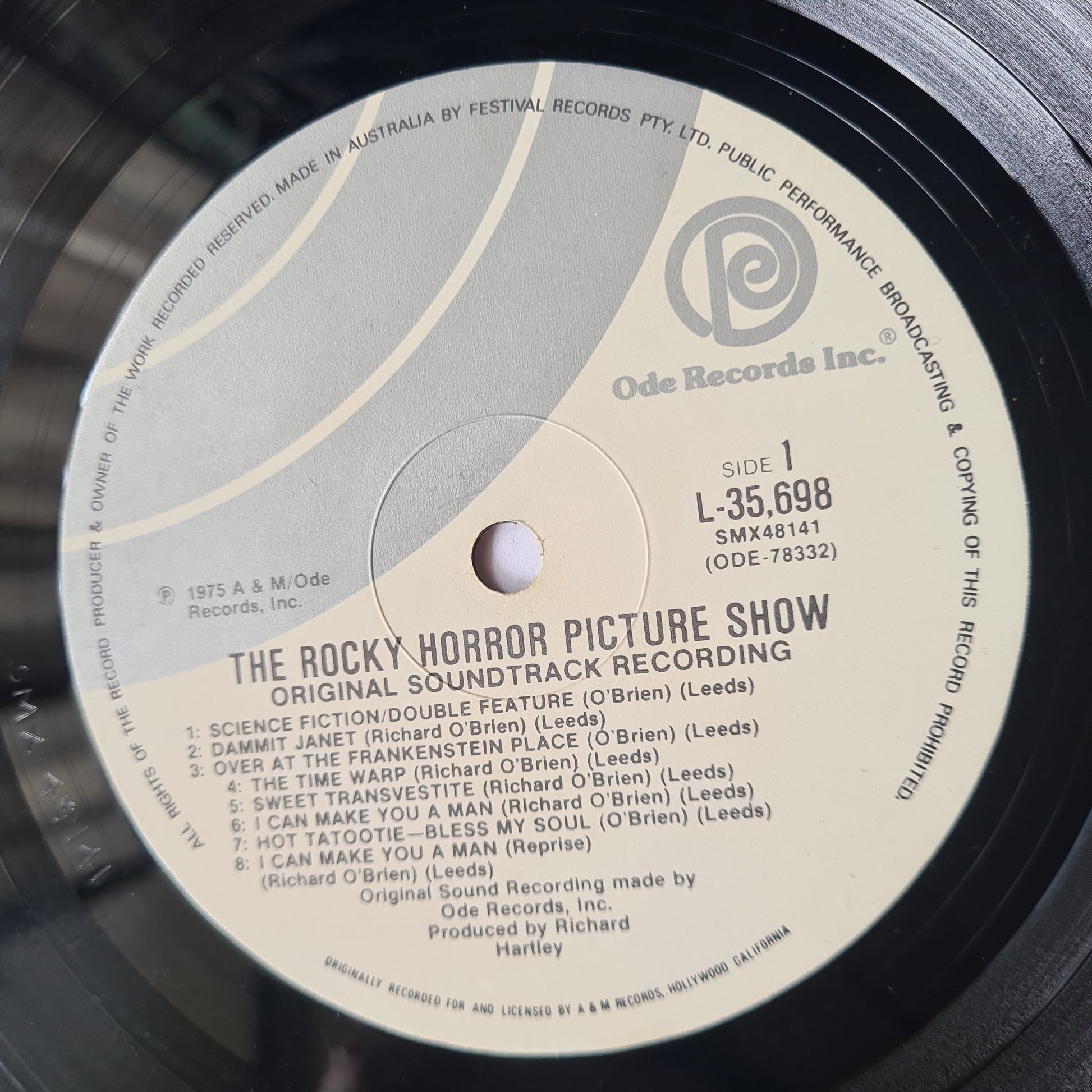 The Rocky Horror Picture Show Meatloaf, Tim Curry, Susan Sarandon, e