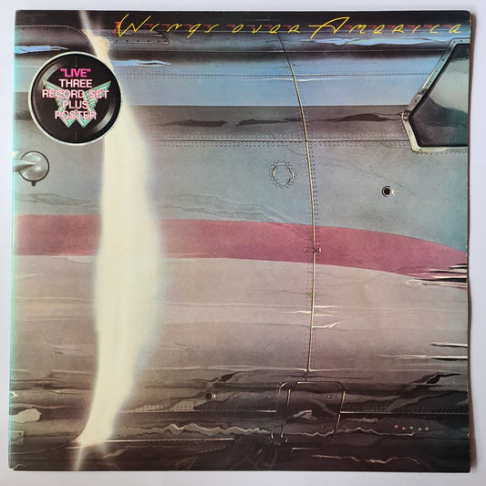 Wings (Paul McCartney) – Wings Over America (3LP Live) - 1973 (Gatefold) - Vinyl Record