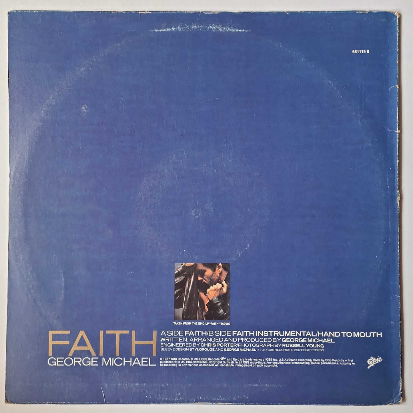 George Michael – Faith - 1987 (Maxi Single) - Vinyl Record