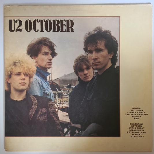 U2 – October - 1981 - Vinyl Record