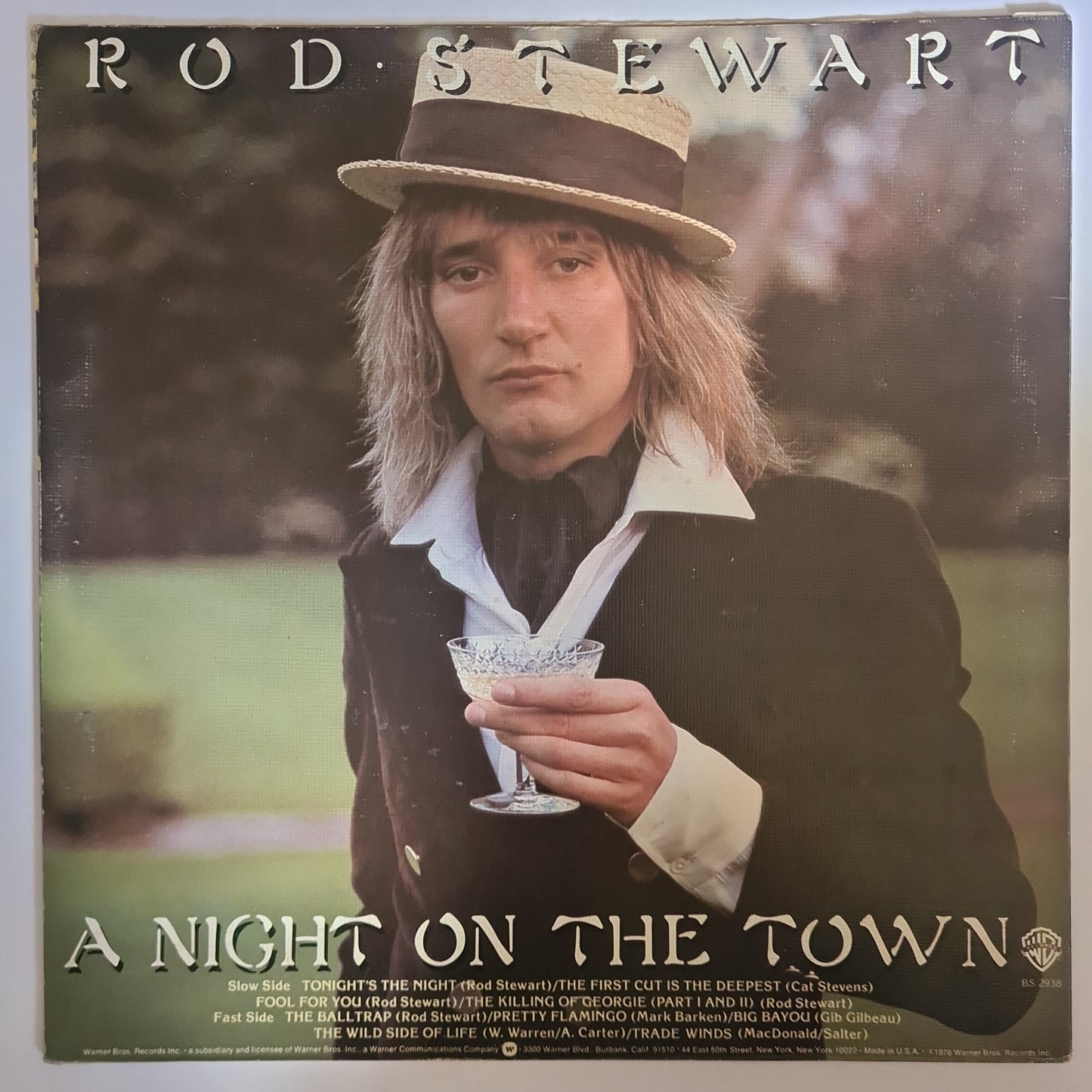 Rod Stewart – A Night On The Town - 1976 - Vinyl Record