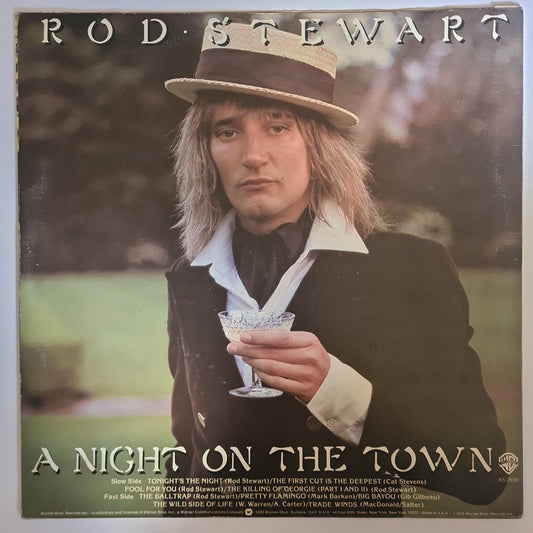 Rod Stewart – A Night On The Town - 1976 - Vinyl Record