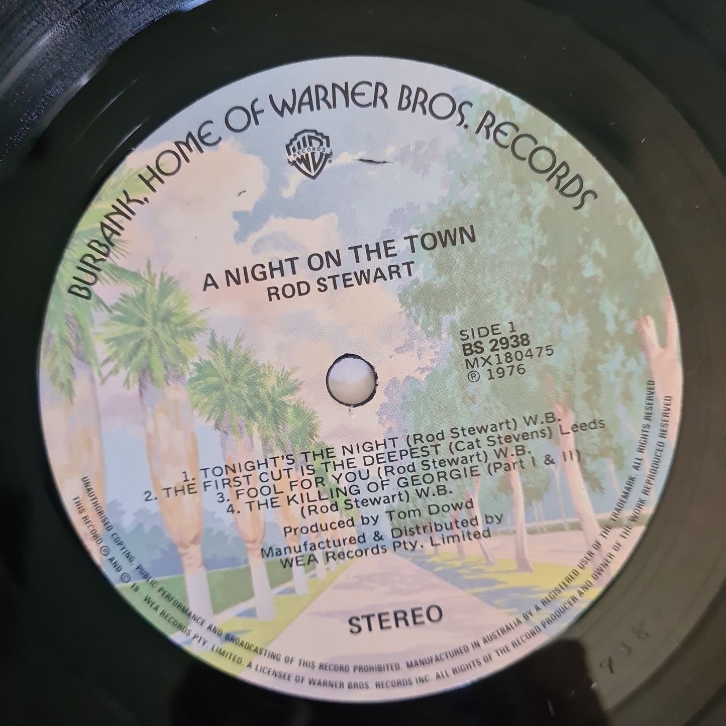 Rod Stewart – A Night On The Town - 1976 - Vinyl Record