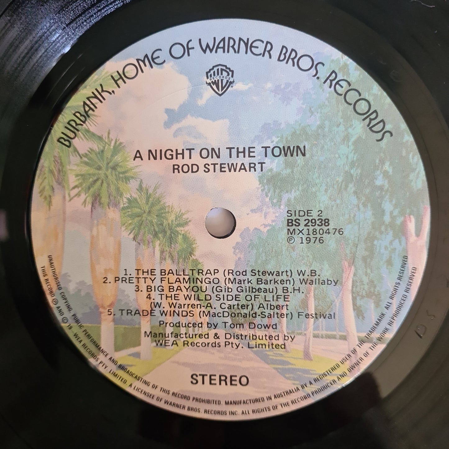 Rod Stewart – A Night On The Town - 1976 - Vinyl Record