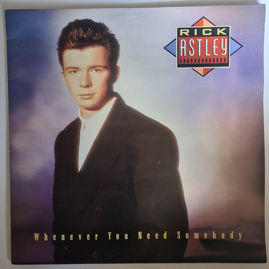 Rick Astley – Whenever You Need Somebody - 1987 (Gatefold) - Vinyl Record